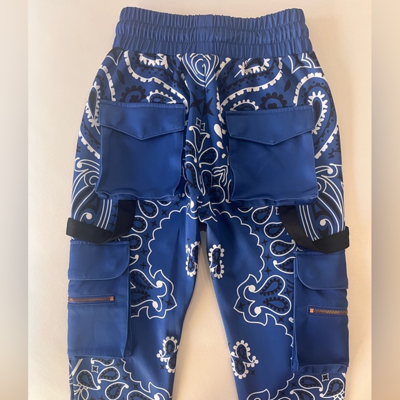 40% OFF GUAPI CARGO POCKETS BLUE - Picture 3 of 6